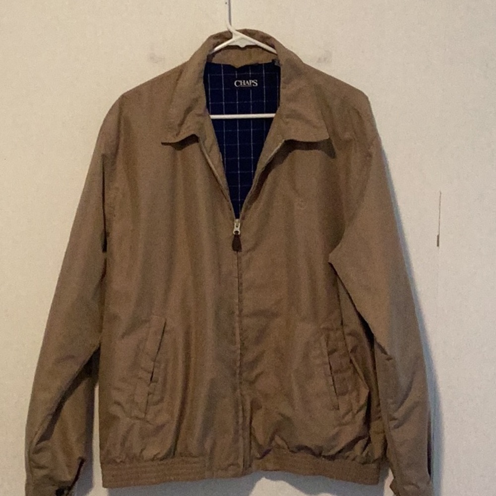 Chaps Men's Tan Jacket T31*